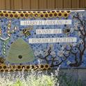 Sign in front of the Harry H. Laidlaw Jr. Honey Bee Research Facility. (Photo by Kathy Keatley Garvey)