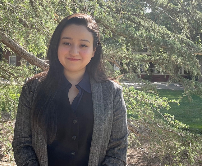 La Rissa Vasquez, a UC Davis neurology, physiology and behavior major, won the third prize of $500 in the SEM category for her paper, “Surviving COVID-19: Variables of Immune Response.”