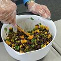 UC CalFresh mango and black bean salad