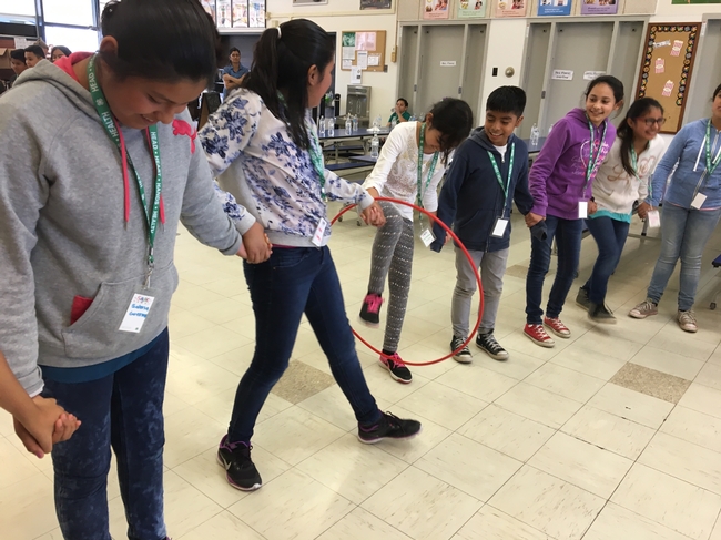 Students love to play fun games that get them moving.