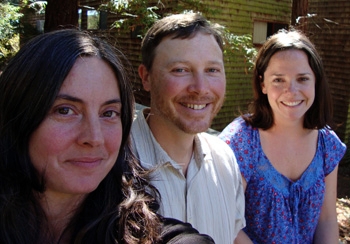Report authors (from left) Jan Perez, Damian Parr and Linnea Beckett