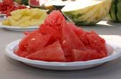USDA says fresh watermelon is, on average, the least expensive fruit.