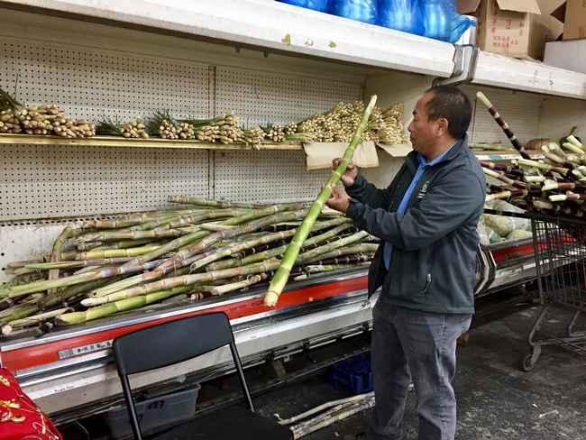 Sugarcane and other Asian specialty crops are sold in local markets, but command higher prices at farmers markets in urban areas of the state.