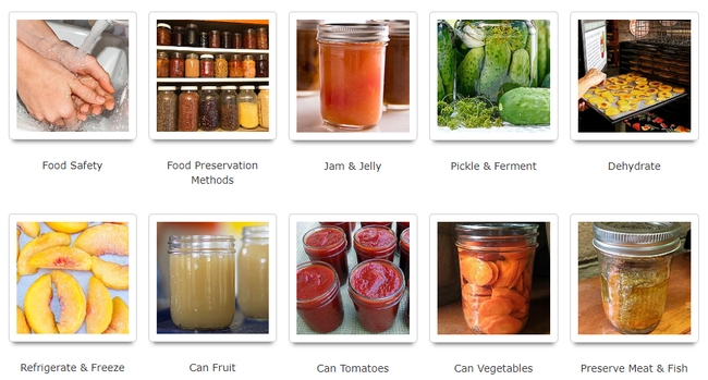 UC Cooperative Extension has compiled a video library on research-based home food preservation.