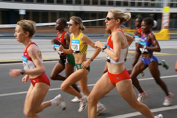 Disordered eating, chronic menstrual disturbances and low bone mass have been associated with high-level competition among some female athletes. Photo by woowoowoo/Flickr.com