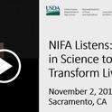 Sean Hogan testifies at a NIFA Listening Session, Sacramento