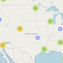 DroneCamp Participants Map