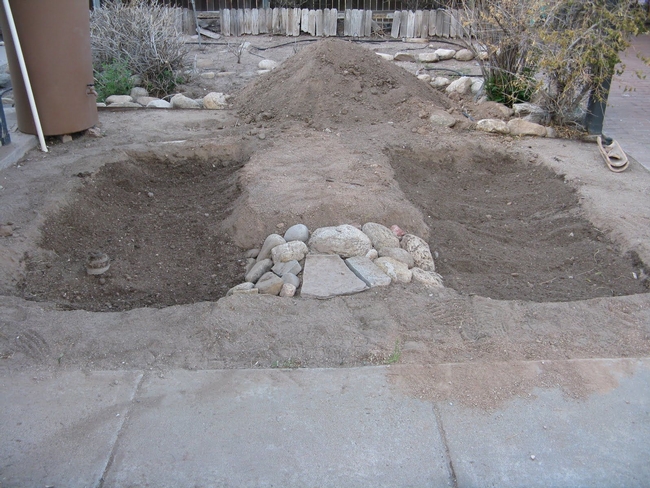 Sunken beds are for desert gardening, not Napa County gardening (pinterest.com)