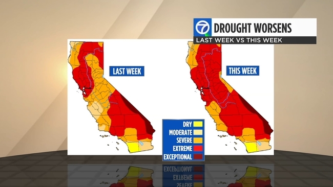 Drought map at 5.6.21. (abc7news.com)