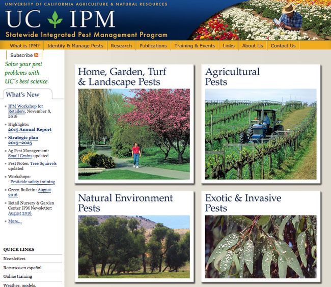 UCIPM website. (ucanr.edu)