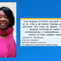 Leticia Christian, educadora de nutrición para UC ANR. Su pasión y dedicación están marcando la diferencia en la comunidad latina.
