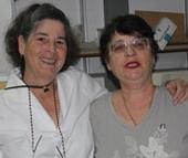 Photo: Mary Lu Arpaia and Edna Pesis