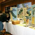 The UC small farm program's table display at a previous California Small Farm Conference
