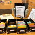 Seed library in Marin County. Photo Credit:  Marie Steckmest, UC Master Gardener of Marin County