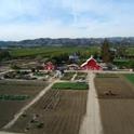 Aerial view of UC Hansen Agricultural Center.