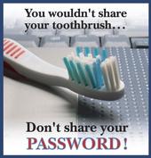 password toothbrush