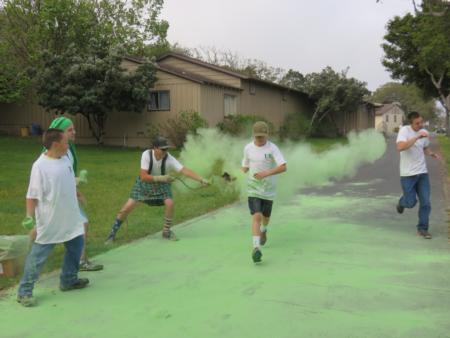 Volunteers and participants have fun sharing the 4-H green! (Monterey)