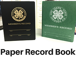 Paper Record Book