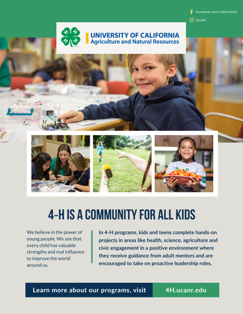 Community for all kids Flyer 1. Click image for PDF.