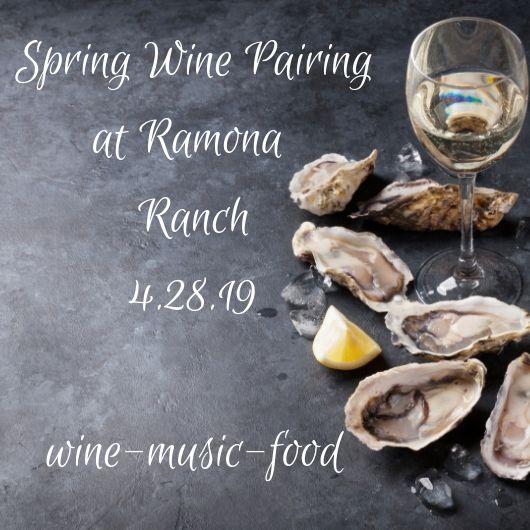 wine and oysters