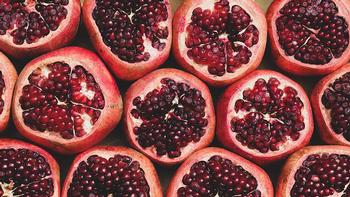 Pomegranate seeds are a delightful addition to salads and other dishes. Photo  Marta Matysczyck, Unsplash