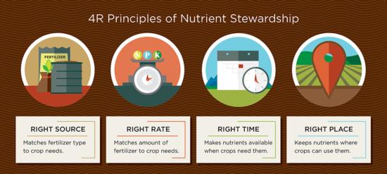 The 4Rs of nutrient management. From NutrientStewardship.com.