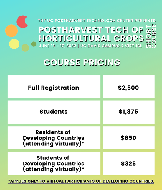 Short Course Pricing