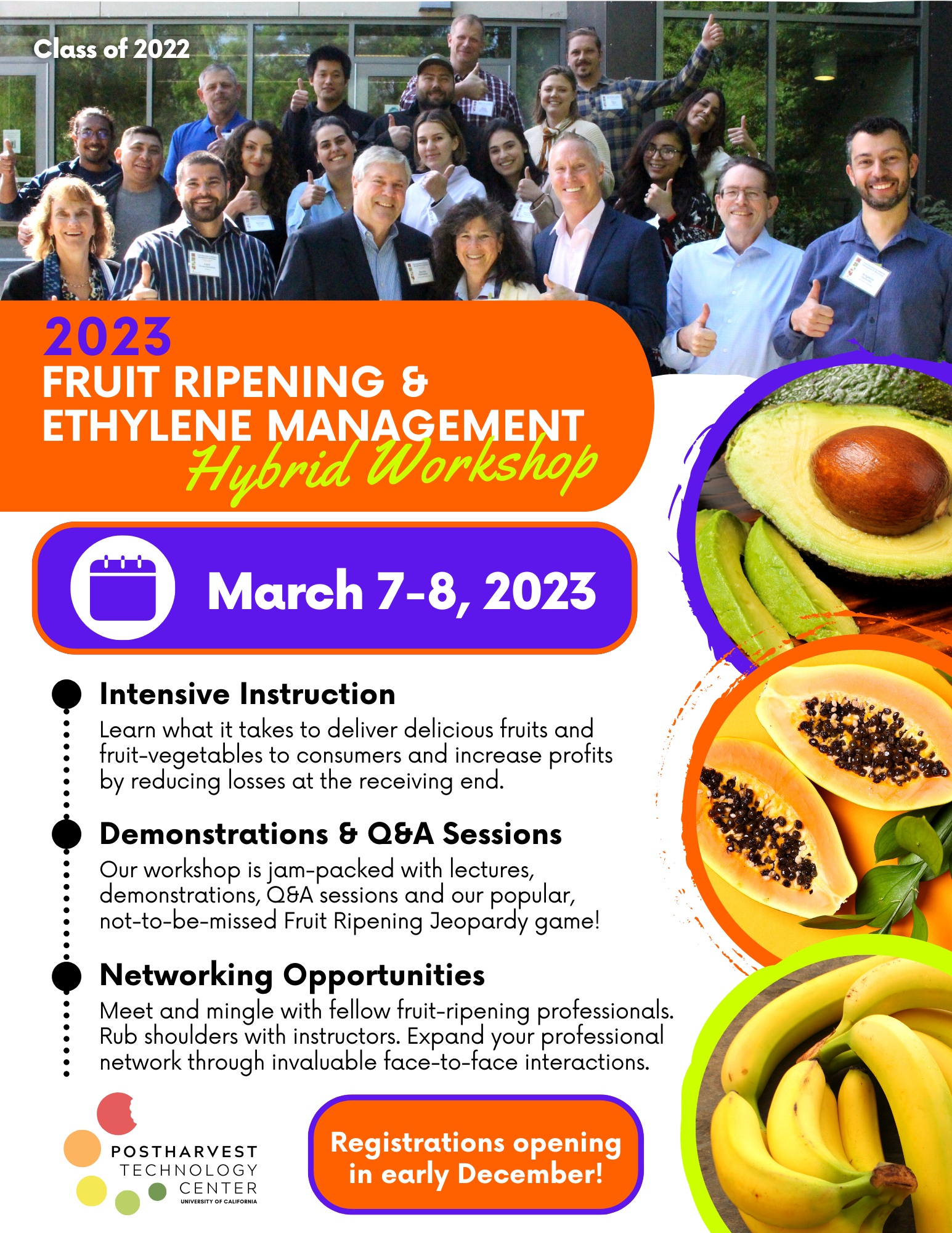 2023 Fruit Ripening Workshop Flyer