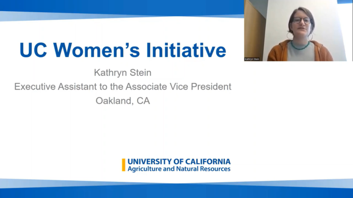 Katheryn Stein - Executive Assistant to the Associative Vice President