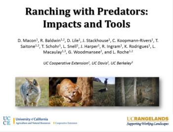 Ranching with Predators - Cover