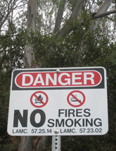 GP no fire sign small