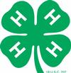 4-H Program logo 4 leaf clover