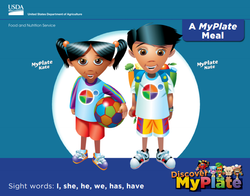 Meet MyPlate Nate and Kate