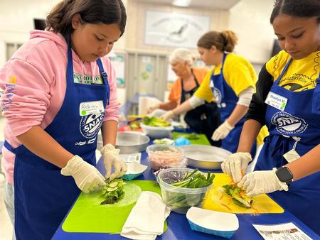 Cooking with kids...it's what we do.