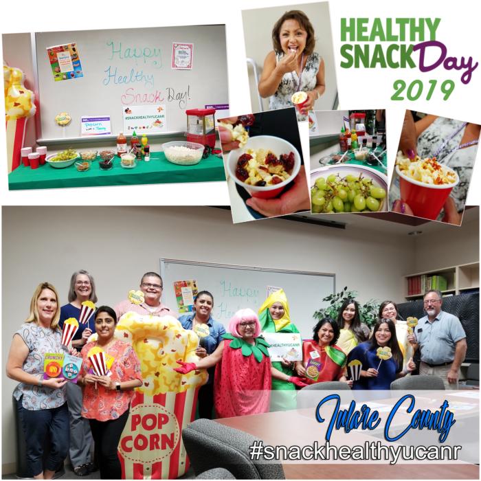 Healthy Snack Day 2019 collage