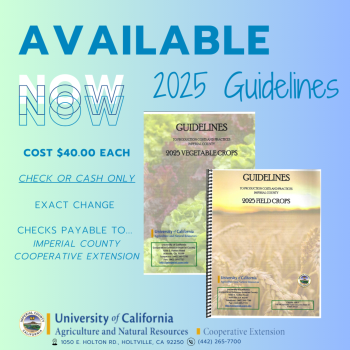 2025 Guidelines Available