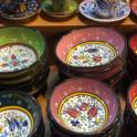 Grand Bazaar, Istanbul, Turkey.  Turkish Delight, Teas, Stoneware