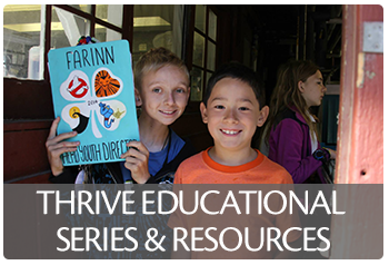Thrive Educational Series & Resources button