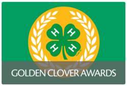 Golden Clover Awards button