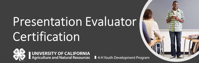 Presentation Evaluator Certification Logo Template