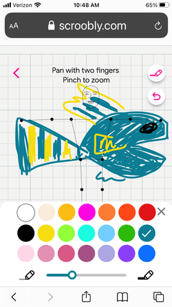 Drawing fish