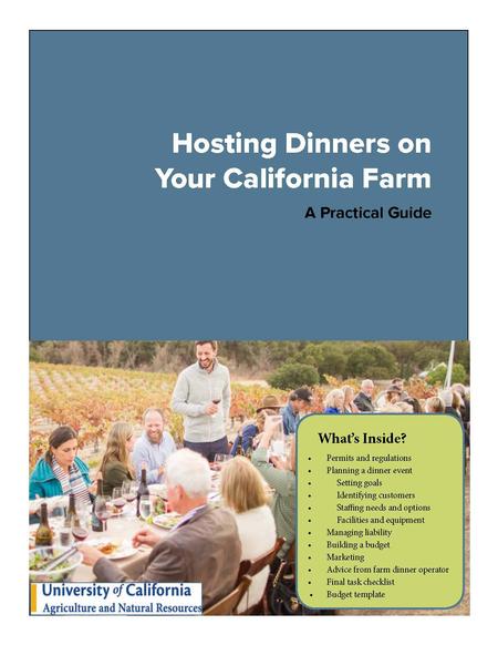 Farm Dinner Guide cover
