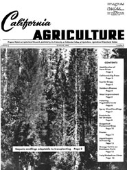 California Agriculture, Vol. 2, No.8