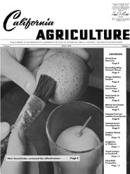 California Agriculture, Vol. 3, No.7