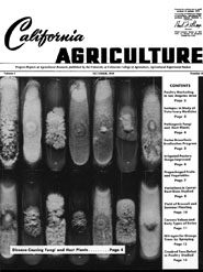 California Agriculture, Vol. 3, No.10