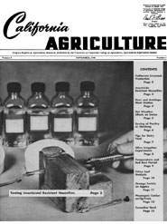 California Agriculture, Vol. 3, No.11