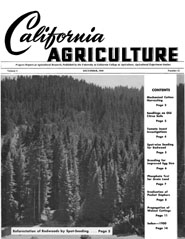 California Agriculture, Vol. 4, No.12