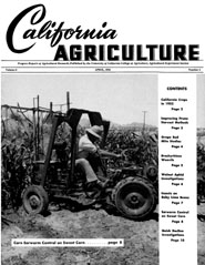California Agriculture, Vol. 6, No.4