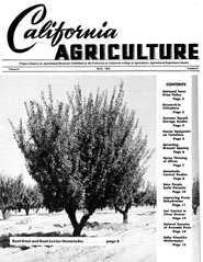 California Agriculture, Vol. 6, No.5