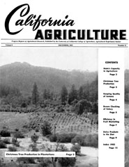 California Agriculture, Vol. 6, No.12